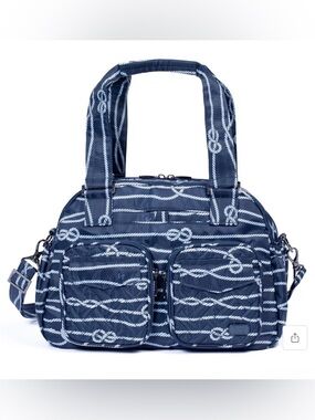 Lug Jumper Carryall Tote in Nautical Navy